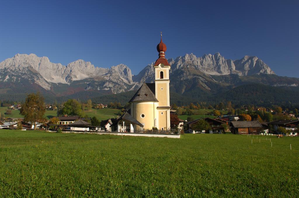Gasthof Pension Lanzenhof Going am Wilden Kaiser ภายนอก รูปภาพ